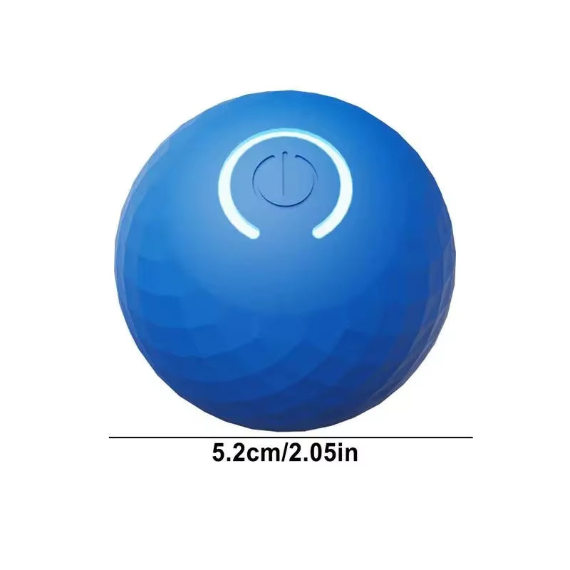 Automatic Moving Dog Toy Ball Smart USB Jumping Rotating Interactive Dog Chew Toy Ball for Puppy Ball Toys